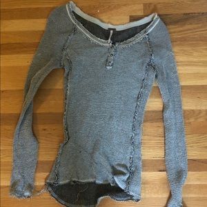 Free people thermal Henley